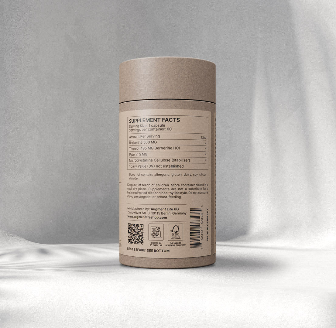 Berberine - 500 mg - Berberis Aristata