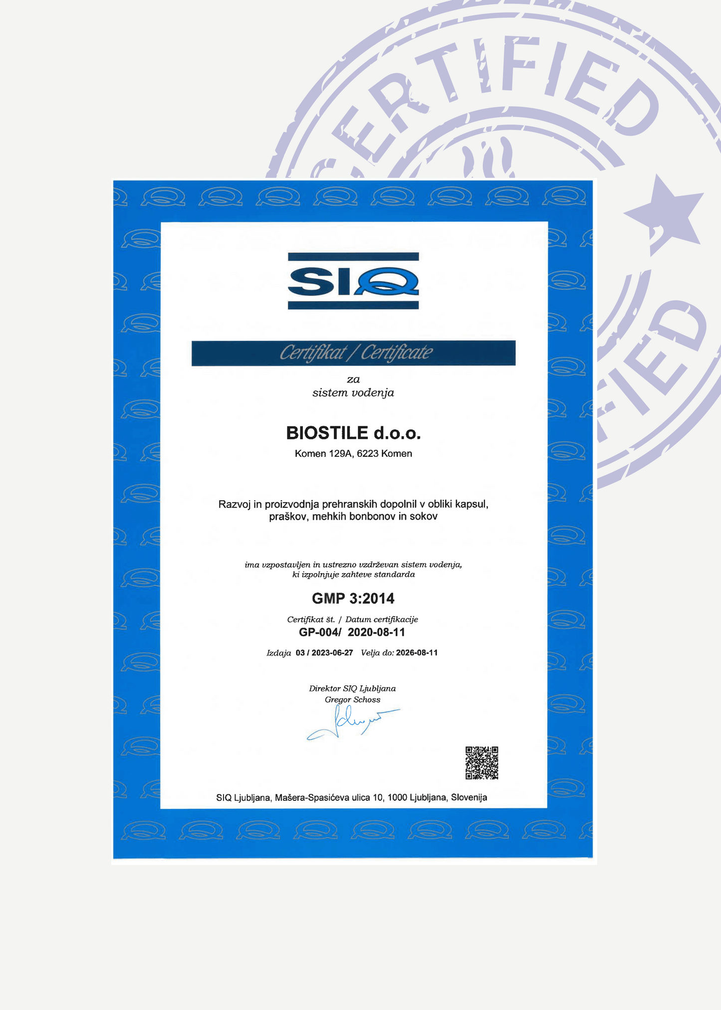 Vitamin B Complex - 180 capsules