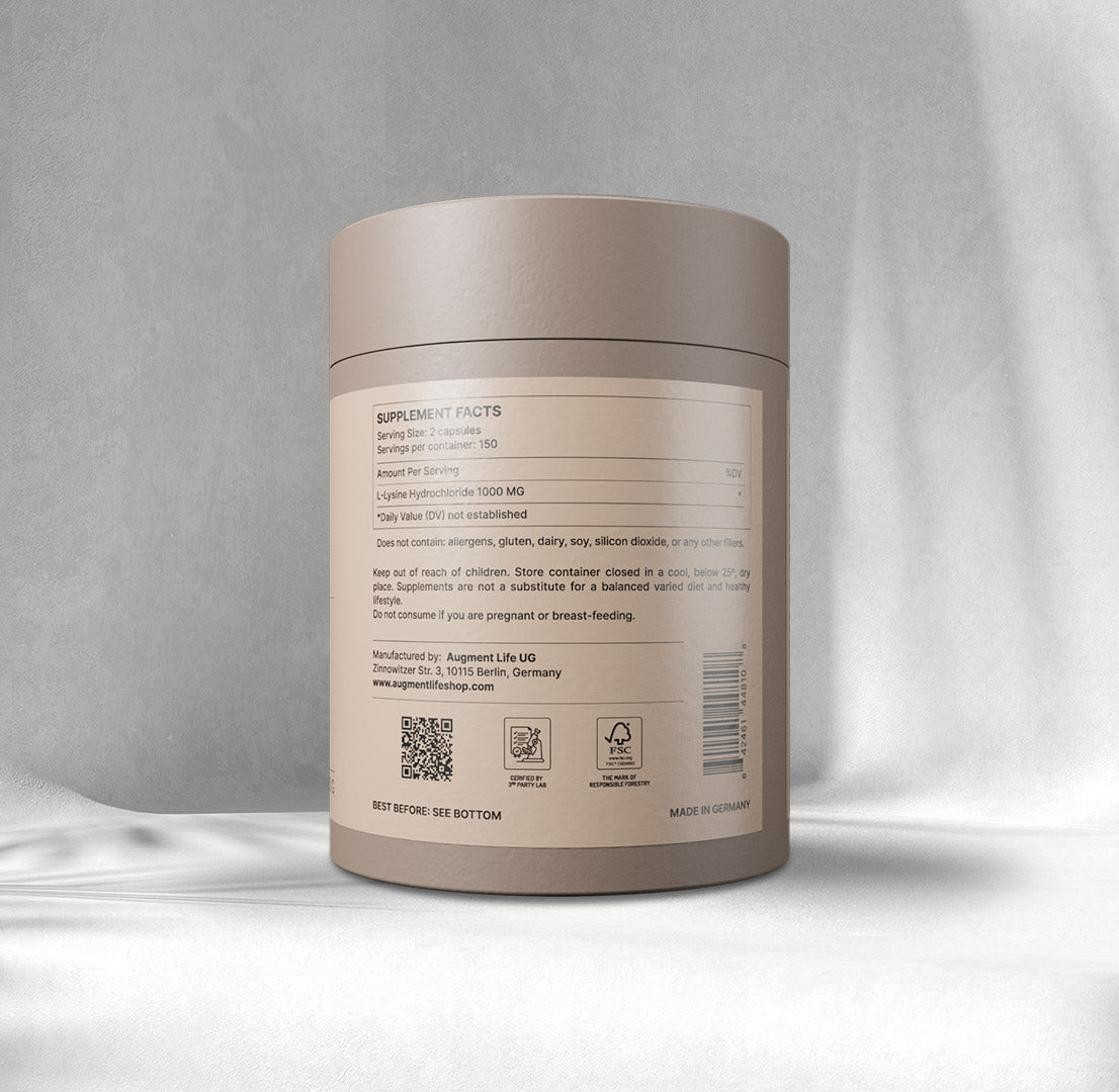 L-Lysine - 500 mg x 300 capsules
