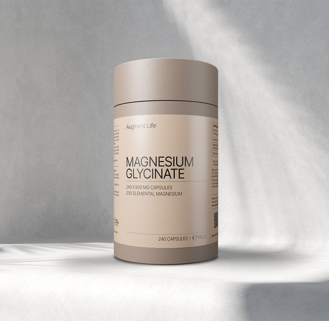 Magnesium Glycinate - 800 mg capsules - 20% elemental magnesium