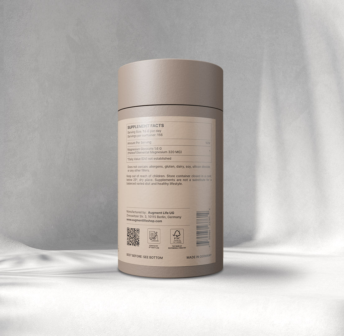 Magnesium Glycinate - powder - 20% elemental magnesium