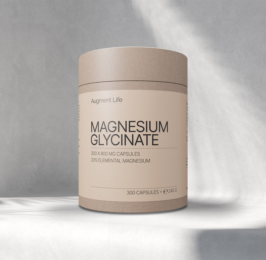 Magnesium Glycinate - 800 mg capsules - 20% elemental magnesium