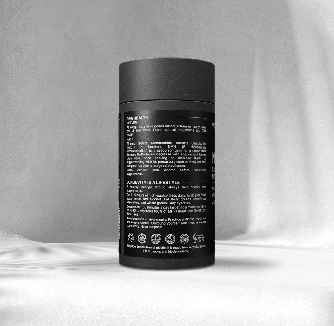 Nicotinamide Mononucleotide - 125 mg - 99% Pure - NMN