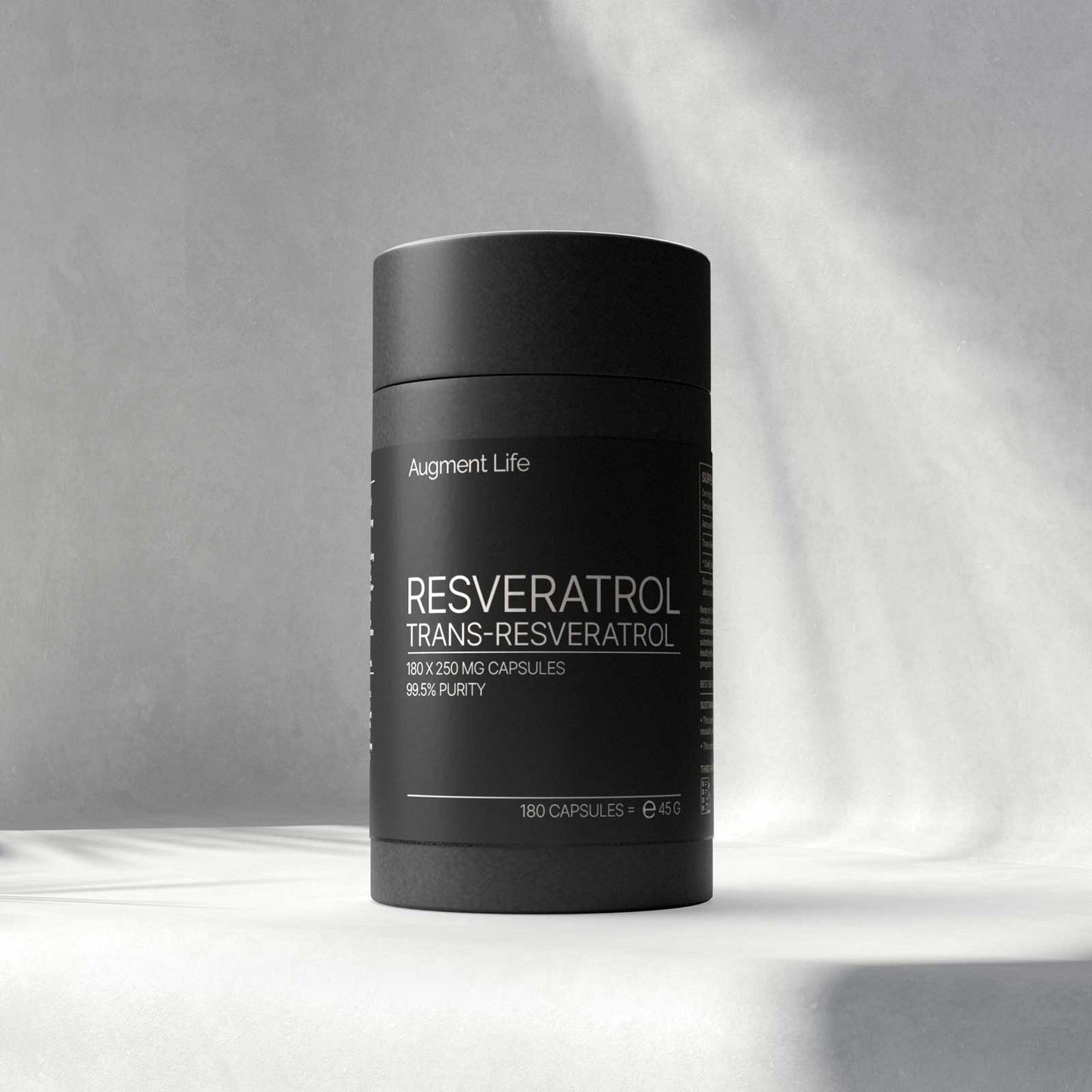 Trans-Resveratrol - Capsules - >99.5% Pure with Piperin