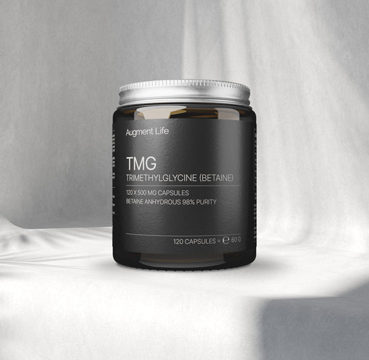 TMG (Betaine) - 500 mg x 120 capsules - Trimethylglycine, 98% Betaine