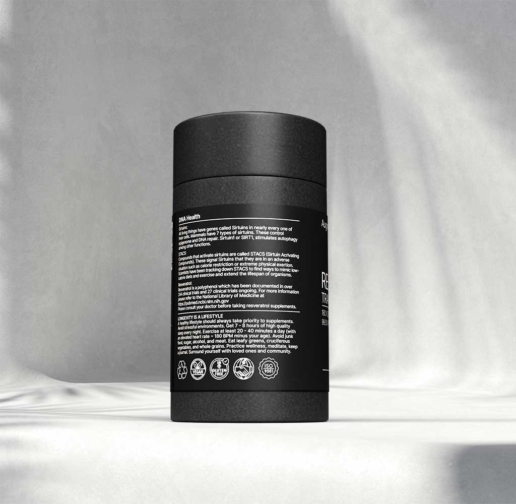 Trans-Resveratrol - Capsules - >99.5% Pure with Piperin