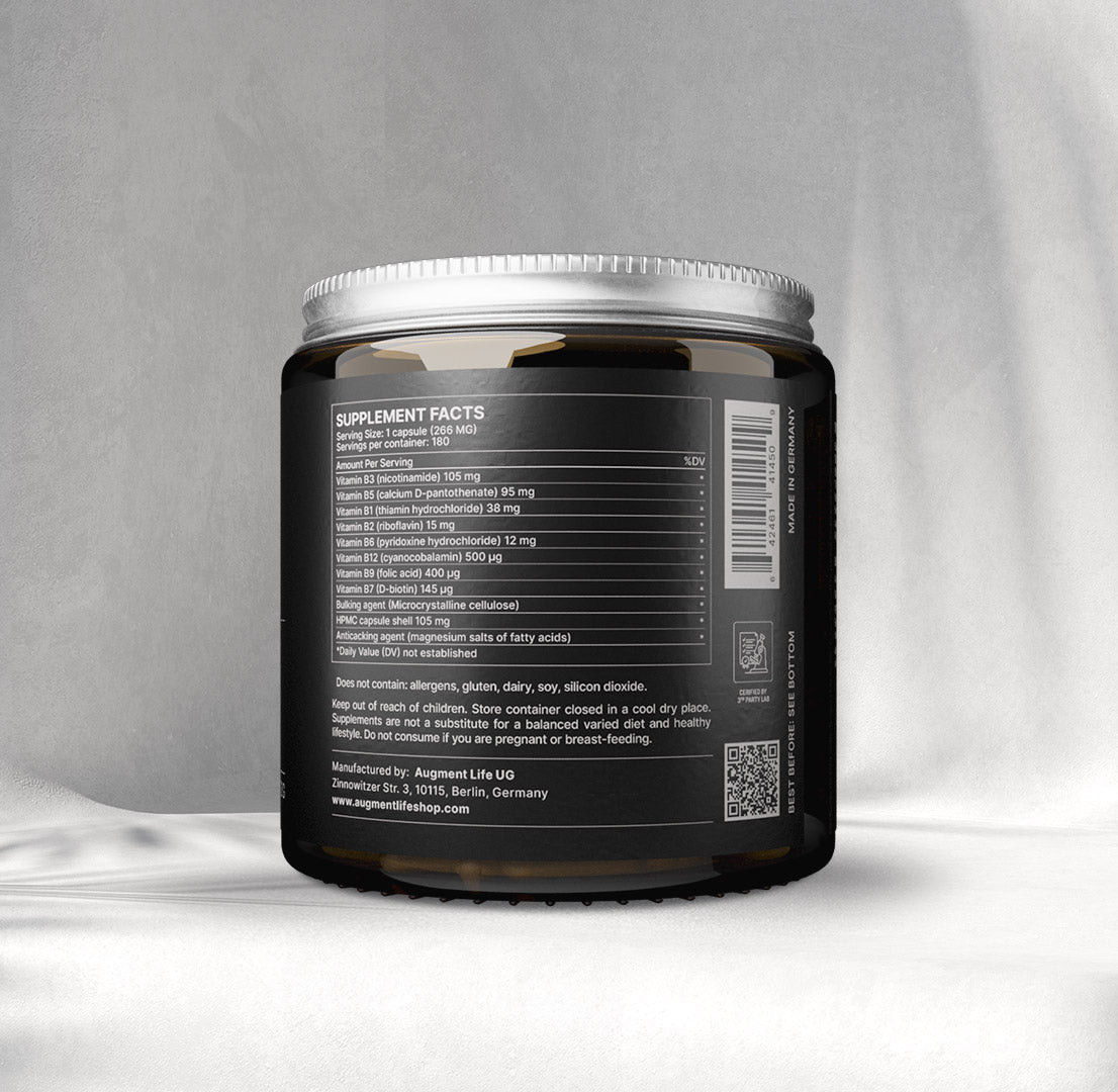 Vitamin B Complex - 180 capsules